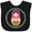 AB-Black, variant on Inktastic Matryoshka Russian Cute Pink Nesting Doll Girls Baby Bib