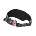 thumbnail image 3 of Easygdp Vintage Floral Stretchy Visor - Unisex Visor Hat for Men and Women, UPF 50 Sun Protection Visor, Ultra-Light, 3 of 8