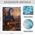 thumbnail image 3 of Diamond Art Kits for Adults - 5d Enchanted Gnome House At Sunset Diamond Painting for Adults, Diamond Art for Adults Beginners, Diamond Painting Kits for Adults for Home Wall Decor, 3 of 7
