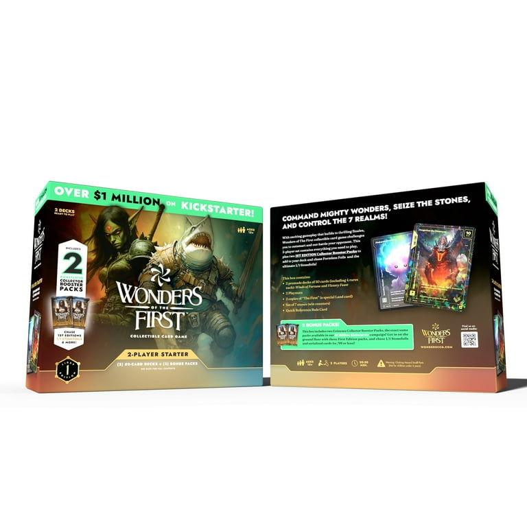 wonders of the first booster box Wonders of The First Existence 2-Player Starter Kit