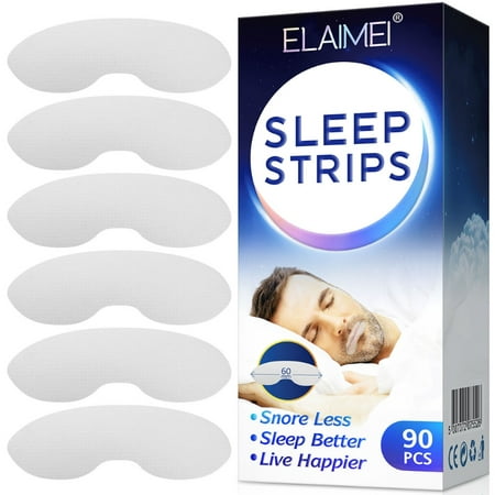 

HeroNeo 90 Pcs Anti Snore Strips Mouth Tape Anti Snore Stop Insomnia Sleep Snore Therapy
