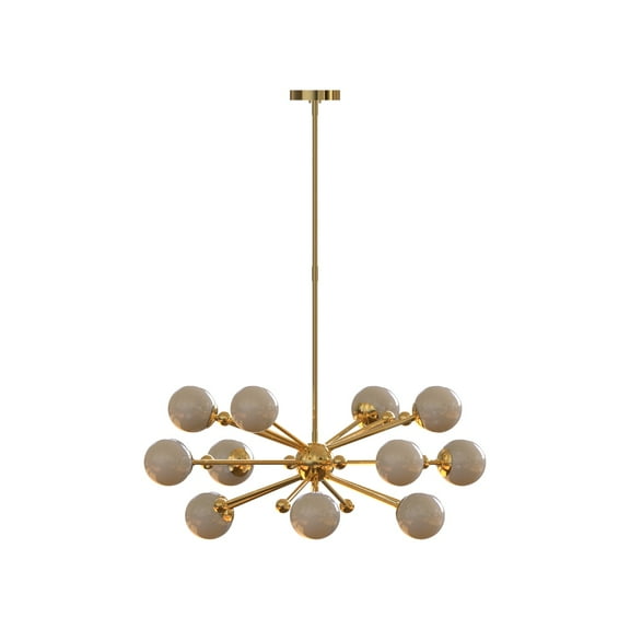 YWIS modern brass chandelier ceiling light lamp handcrafted, Unique lighting fixture Entrance Hall dining Lounge ceiling light pendant chandelier