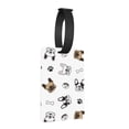 thumbnail image 7 of PAYOHTO Luggage Tags for Suitcases French Bulldog Pattern Paw Bone PVC Lable for Travel Bag, 7 of 7