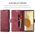 thumbnail image 2 of Wallet Case for Google Pixel 6,Magnetic Protect PU Leather Flip Case with Card Holders RFID Blocking Kickstand Shockproof Protection Case for Google Pixel 6 2021 (Red), 2 of 15