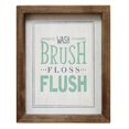 thumbnail image 1 of Stratton Home Decor S09612 Wash Brush Floss Flush Wall Art, 1 of 1
