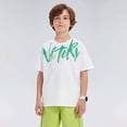 thumbnail image 3 of Boys Graphic Tees Casual Crewneck Short Sleeve Shirt Comfortable Lightweight Boys Summer Tops Daily Wear, 3 of 5