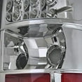 thumbnail image 6 of LED Tail Lights Rear Brake Lamp In Chrome Housing Clear Lens Made For And Compatible With 2000 - 2006 GMC Denali Yukon Chevrolet Chevy Suburban Tahoe, 6 of 7