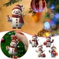 thumbnail image 5 of Guanhe Cute Snowman Christmas Ornament Christmas Tree Hanging Decorations, Party Decors for Gift Holiday Stocking Stuffers(Acrylic), 5 of 5