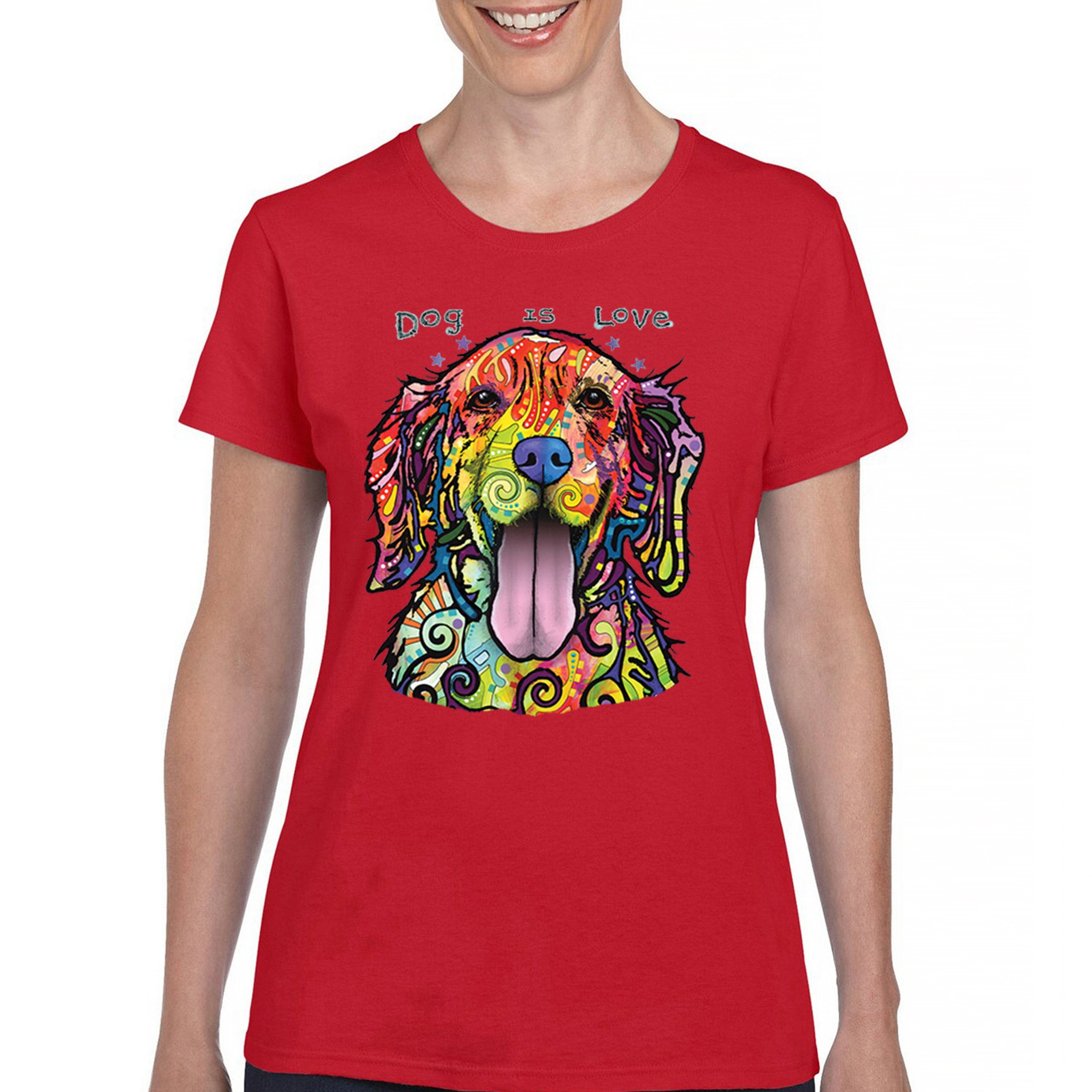 Tee Hunt Dean Russo Labrador Retriever TShirt Love Pet Dog is Love
