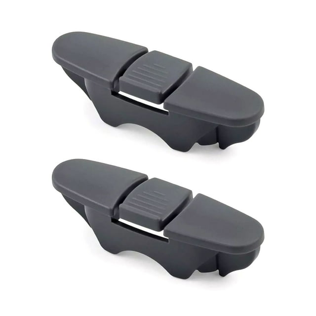 NATEFEMIN Dishwasher Stop Track Upper Rack Stop Clip W10508950 Replacement for Whirlpool Replace W10199682, 8562015, 2684662, 2PCS