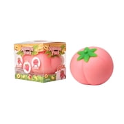 Squeezy Peach - 7.5 cm Ultra-Soft Slow Rising Jumbo Squishy Peach, Stress Relief Toy for Adults, Focus & Relaxation