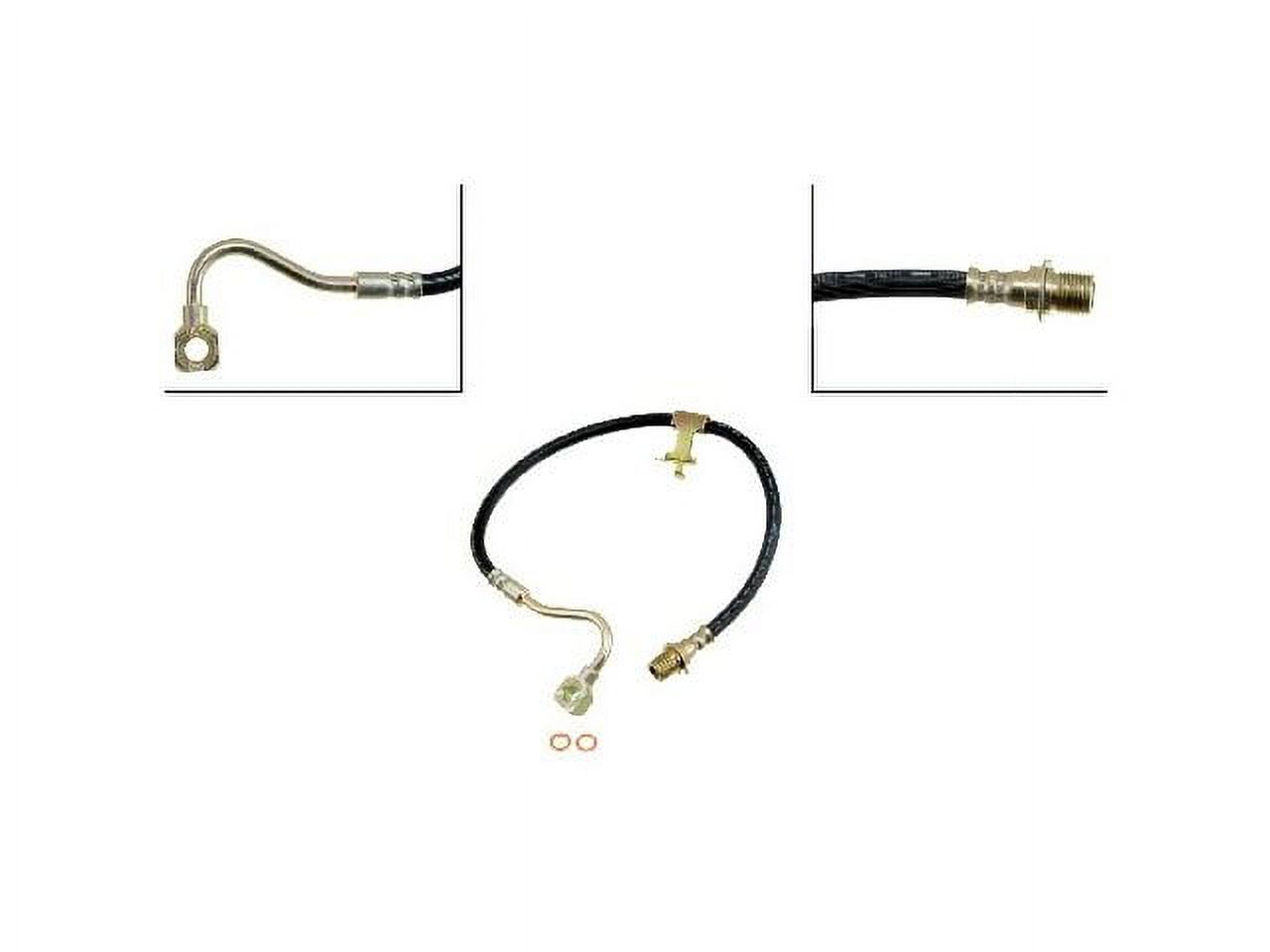 ACDelco 18J383801 Professional Front Brake Hose Assembly : ACDelco Professional 18J383801 Front Passenger Side