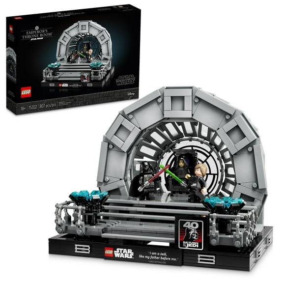 Star Wars Emperor's Throne Room Diorama Collectible Building Set 75352