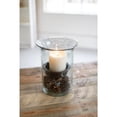thumbnail image 2 of ORIGINAL GLASS CANDLE CYLINDER W RUSTIC INSERT - SMALL, 2 of 2