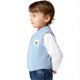 thumbnail image 5 of Cowsor Unisex Baby Vest Knitted Soft Uniform Cotton V-Neck Sleveeless Waistcoat Vest, 5 of 5