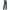 Blue, variant on LLYwey Business Casual Pants Women's Fashion High Waisted Straight Pocket Hole Short Pants Straight Leb Casual Denim Pants Female Scrub Pants Long Pant Style H385 Light Blue M