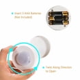 thumbnail image 1 of VicTsing 3Pcs Small Night Light Wireless LED Puck Lights Closet Lights Battery Powered with Remote Controller ,Warm, 1 of 8