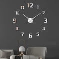 thumbnail image 2 of Reloj de pared grande con pegatina 3D de Vangold Modern Mute, ideal para decorar el hogar y la oficina, regalo grande, 2 of 5