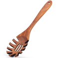 thumbnail image 1 of La mejor cuchara de madera para Pasta, espagueti, tenedor de mano de 12,5 pulgadas de largo, utensilios para servir Pasta, tenedores para Pasta, cucharón de espagueti, espátula para Pasta, 1 of 5