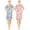 Pink Blue 2 Pack, variant on Womens Nightgowns Sleepwear Soft Pajama Dress Nightshirts