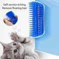 thumbnail image 3 of Pebbuoy Cat Self Groomer for Indoor Cats Cat Face Scratcher Wall Corner Self Grooming Cat Brush Grooming Massage Brush Perfect Scratch Massager Tool for Long Short Fur Kitten Puppy, 3 of 7
