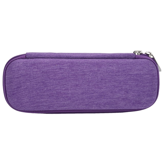Diabetes Travel Case, Refrigerator Bag Multifunction Insulin Cooler Zipper Design Simple Portable Multi Layer For Diabetes Supplies For Insulin Pens Purple