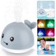 thumbnail image 1 of Juguete de baño de ballena pequeña con rociador de agua por inducción - ballena con rociador de agua gris Xemadio MZQ-0528-3, 1 of 8
