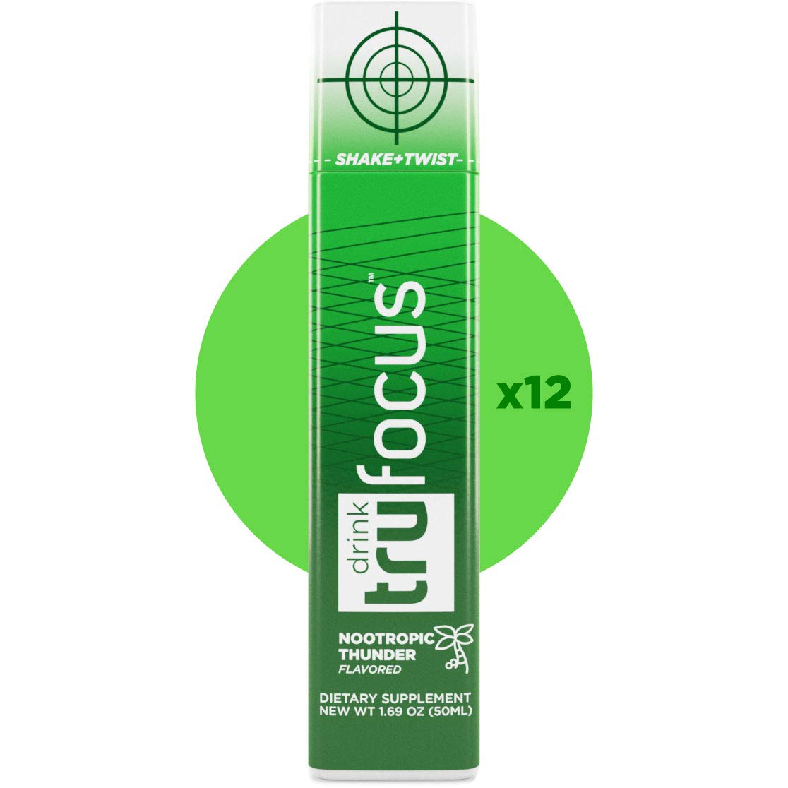 Tru Focus Supplement Drink - Natural Brain Supplements for Memory and