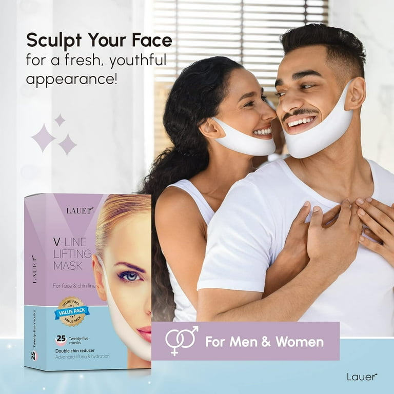 LAUER V Shaped Contouring Face Mask Line Shaping Lifting
