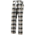 thumbnail image 2 of Women's Concepts Sport Black/Gold New Orleans Saints Accolade Flannel Pants, 2 of 4