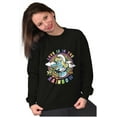 thumbnail image 4 of Smurfette Love is in the Rainbow Women Crewneck Sweatshirt Brisco Brands S, 4 of 5