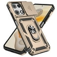thumbnail image 3 of For Moto G 5G (2025) Case Heavy Duty Military Grade Protection,Camera Lens Slide Protection & 360°Rotate Magnetic Car Mount Holder Kickstand Rugged Shockproof Drop Hard Shell,Gold, 3 of 9