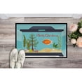 thumbnail image 2 of Carolines Treasures CK4527MAT Kissing Gourami Merry Christmas Door Mat Indoor Rug or Outdoor Welcome Mat 18x27 Doormat, 2 of 4