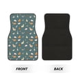 thumbnail image 2 of Honeii Farm Animal Print Car Foot Mat Four-Piece Set - Front & Rear Universal Car Floor Mats for SUVs, Trucks, Sedans, 2 of 7