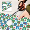 thumbnail image 6 of Yayeee Faucet Mat for Kitchen Sink 30" Diatomite Long Splash Guard Pad, Christmas Dog Paws Pattern, 2 Pack, 6 of 7