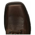 thumbnail image 6 of Justin Men's Stampede Lace-Up Work Boot Soft Toe Brown 7.5 EE  US, 6 of 7