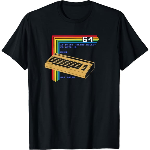 Retro Computer C64 T-Shirt