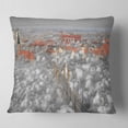thumbnail image 2 of Designart When the Cloud Descends - Abstract Throw Pillow - 16x16, 2 of 5