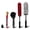 Red, variant on YeewayVeh 4Pack Car Wheel Cleaning Kit, Bendable Microfiber Wheel Brush and Car Detailing Brush, Soft & No-Scratch Rim Tire Brush Set for All Wheel Types, Red