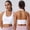 A1_White, variant on VISALY Push Up Sports Bras Halter Open Back Sports Bra Built-In Pads Seamless Stretch Crop Tank Top Breathable Slim Fit Workout Yoga Athletic Vest No Show Halter Workout Top Built In Bra Beige L