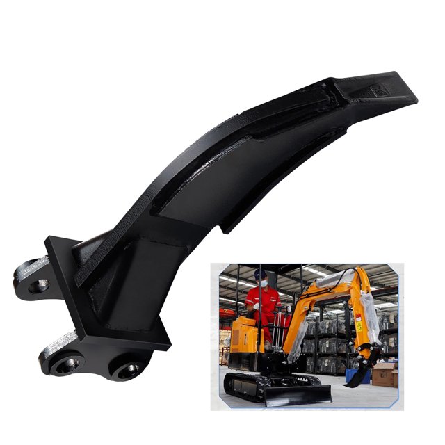 Ripper Attachment, 3.54in Span Rugged Construction Mulifunctional 3.46in Center Spacing Mini Excavator Ripper Attachment for Rock Digging