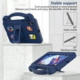 thumbnail image 6 of TECH CIRCLE Case for Onn 7" Tablet 2024 Gen 4, Cartoon Panda Shockproof Rugged Lightweight Convertible Stand Handles Kids Friendly Case for Onn 7 inch 4 Gen Tablet 2024 (Model:100135924),Navyblue, 6 of 7