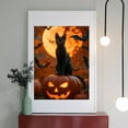thumbnail image 2 of Diamond Art Kits for Adults - 5d Midnight Cat Pumpkin Glow Diamond Painting for Adults, Diamond Art for Adults Beginners, Diamond Painting Kits for Adults for Home Wall Decor, 2 of 7