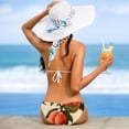 thumbnail image 5 of Peach Women's Detachable Sponge Adjustable Strap Bikini Set - 2 Pack, Beach Pool Swimwear, 5 of 6