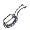 thumbnail image 2 of Pulsera con bucle trenzado Bling Bling 2 en 1 para Mi Band 7 Azul marino, 2 of 12