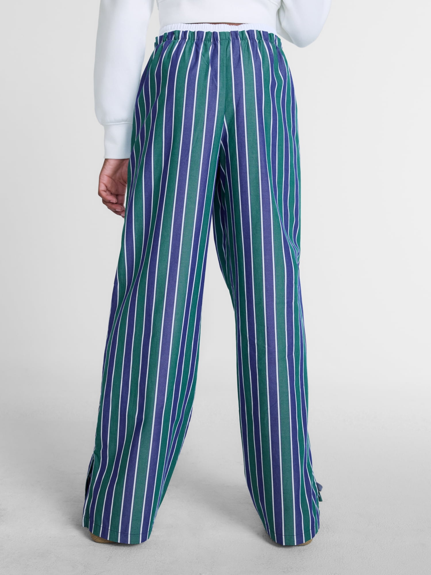 Weekend Academy Girls Easy Print Cotton Pants, Sizes 4-18