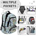 thumbnail image 6 of Aplkyhs Backpack for Teens 12-18 Stylish 17 Inch School Bag Durable Lightweight Water Resistant Backpack for High School Camouflage Hunting Fish, 6 of 7