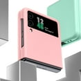 thumbnail image 6 of for Samsung Galaxy Z Flip 5 Case,Slim & Military-Grade Protection Phone Case,Hard PC Shockproof Protective Phone Pink 20-zflip5-04, 6 of 13