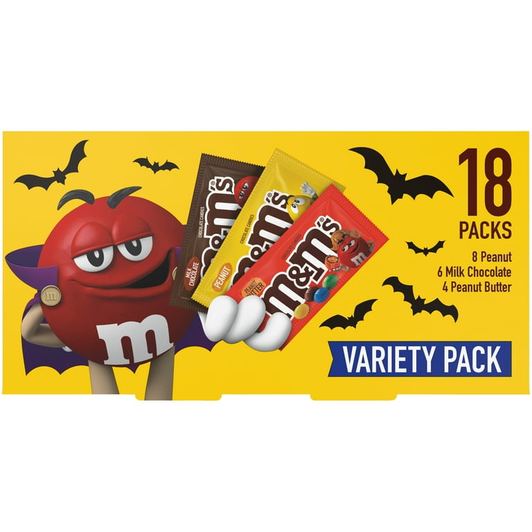 M&M’s M&M's Peanut Chocolate Candies - 3.1-oz. Theater Box - Walmart.com