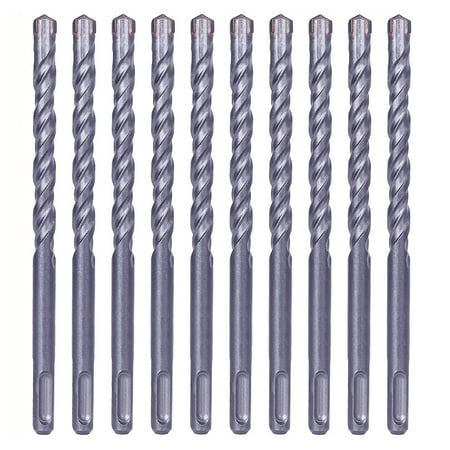 

Max-Craft SDS-Plus Rotary Hammer Drill Bit Set Drill Concrete Stone 10Pcs 1/2 x 6